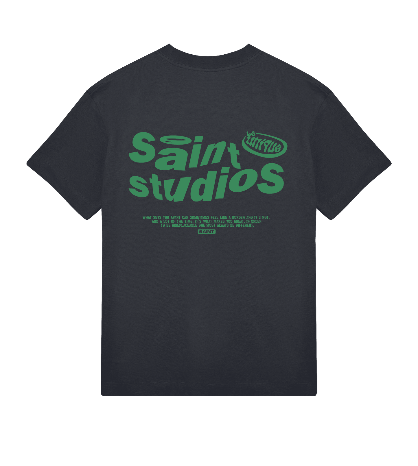 Saint Studios Boxy T-Shirt - Black