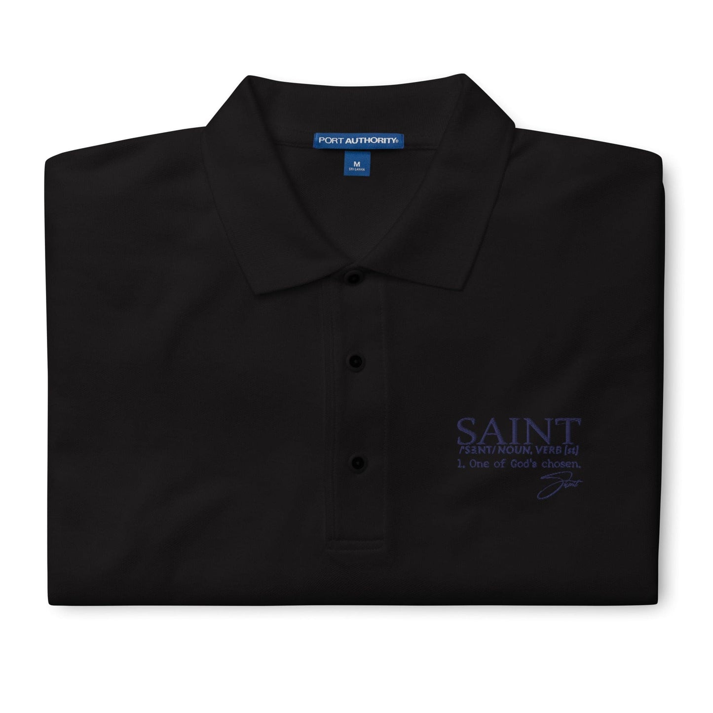 Saint Dictionary Polo - Black