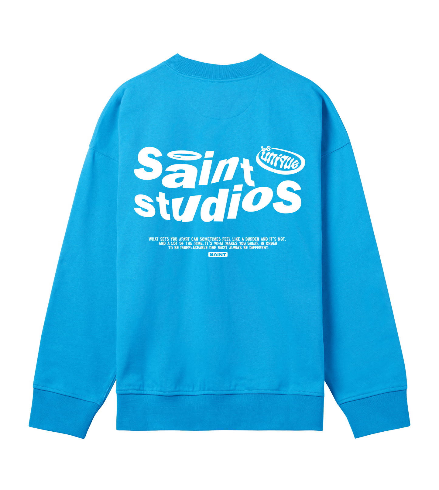 Saint Studios Boxy Sweat - Blue