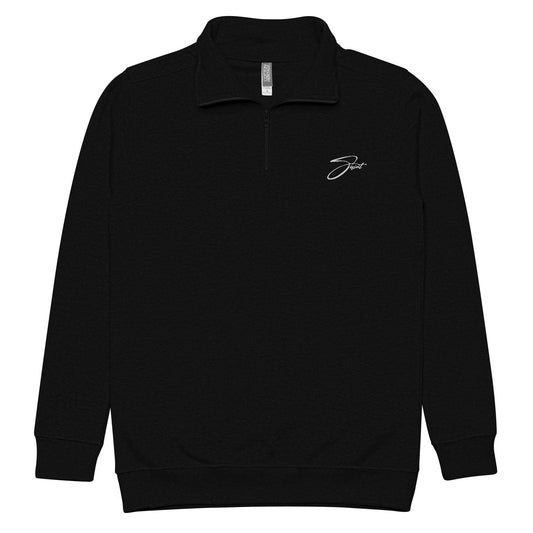 Saint Unisex Fleece Pullover - Black