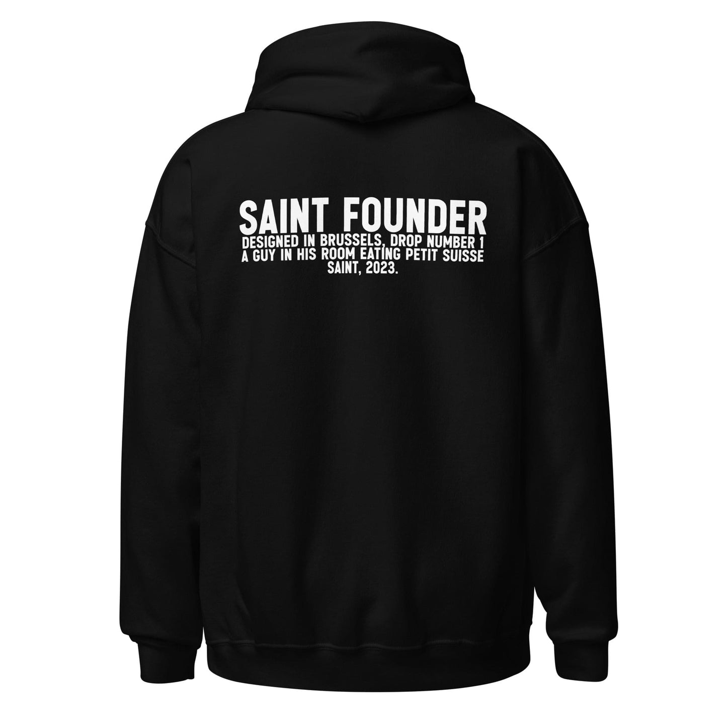 Saint Founder Hoodie Unisex - Black